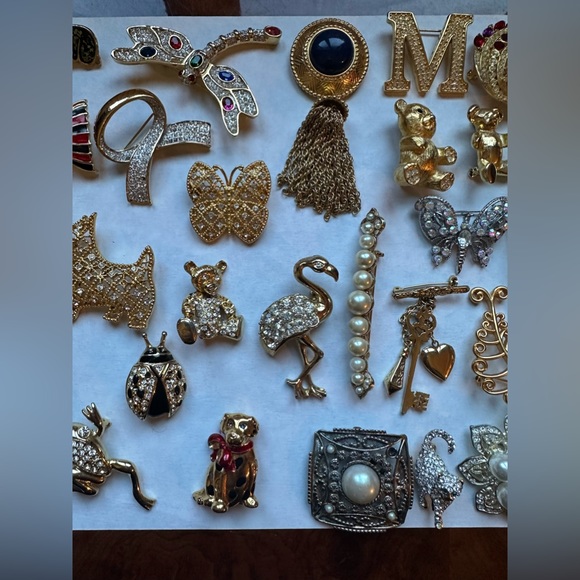 LOT of Beautiful Brooches - Picture 6 of 6